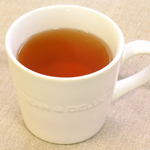 濃厚なナズナ茶の出来上がり