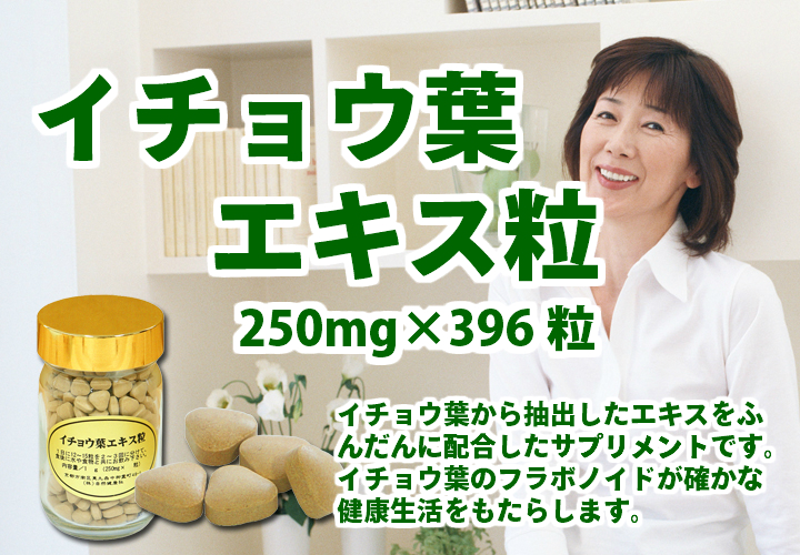 イチョウ葉エキス粒２５０ｍｇ&times;３９６粒