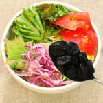 サラダに加えて