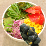 サラダに加えて