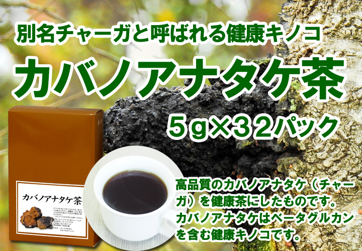 カバノアナタケ茶５ｇ×３２パック