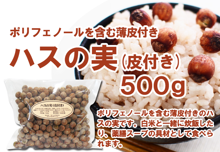 ハスの実（玄穀）５００ｇ