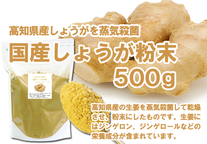 国産しょうが粉末５００ｇ